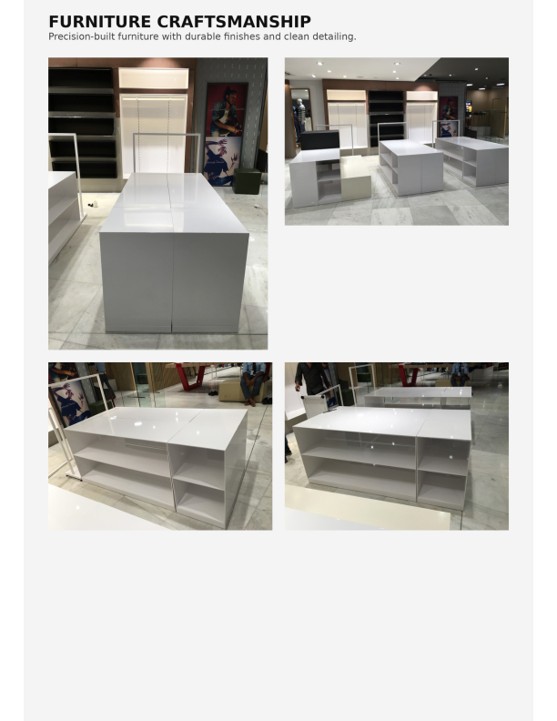 General fixtures and SIS concept in a multi-brand outlet by Avinya Furnitures